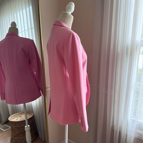 Trina Turk Pink Blazer Size 2 - Picture 9 of 14